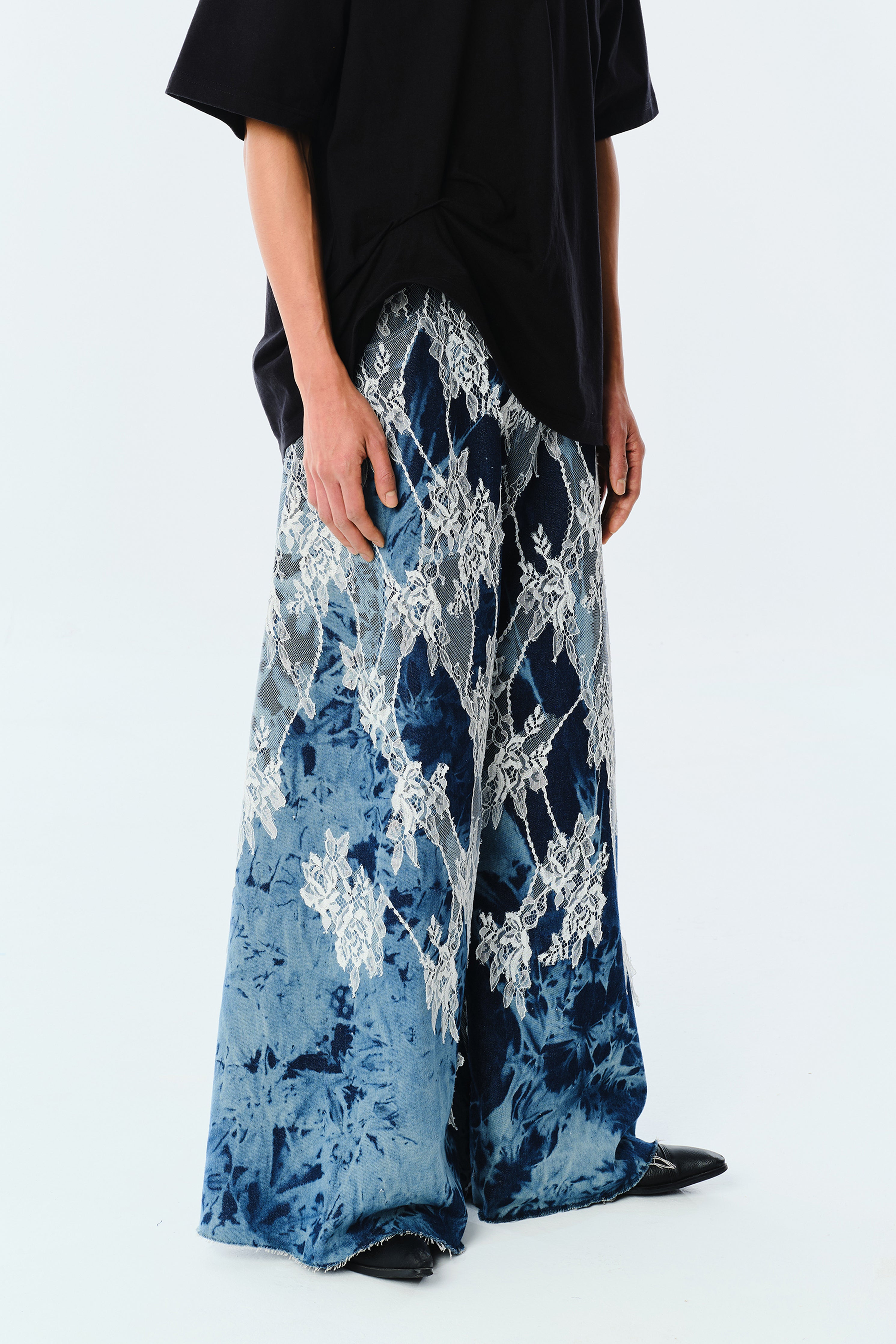 Overgrown Lace Jeans