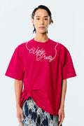 Ugly Pretty Pearl Logo T-Shirt (Red)