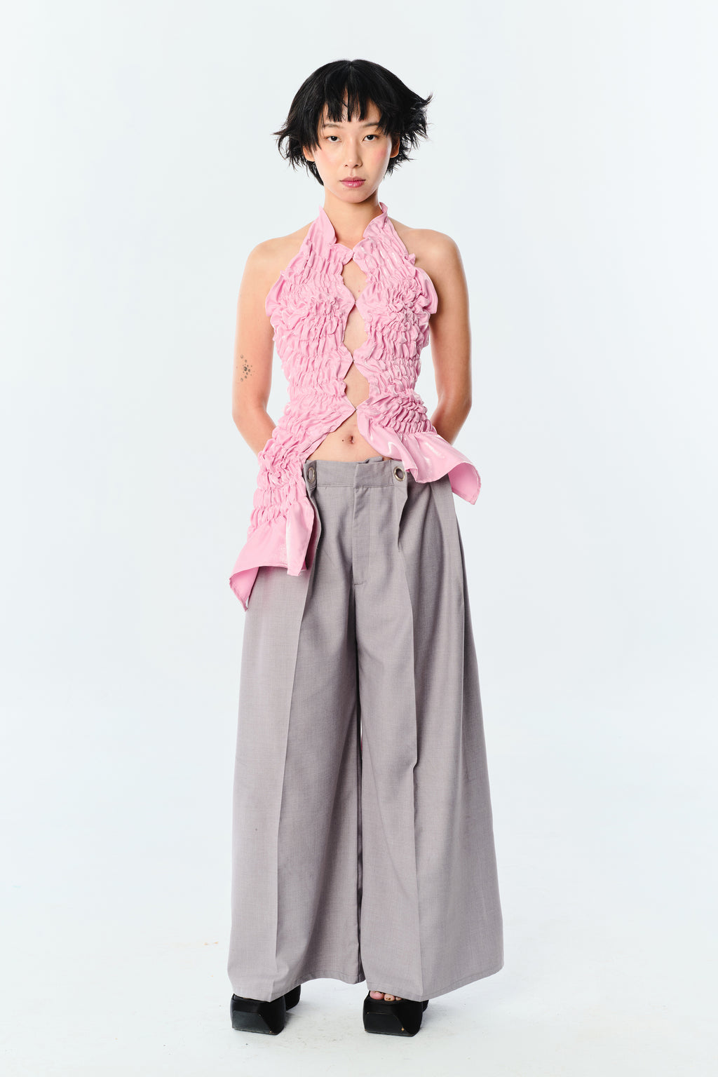 Blooming Smocked Top (Pink)