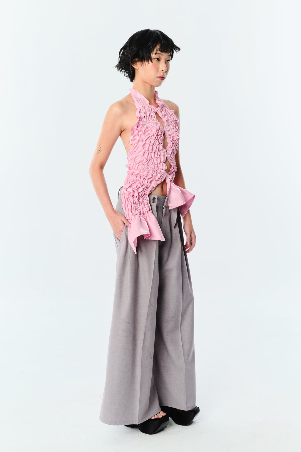 Blooming Smocked Top (Pink)