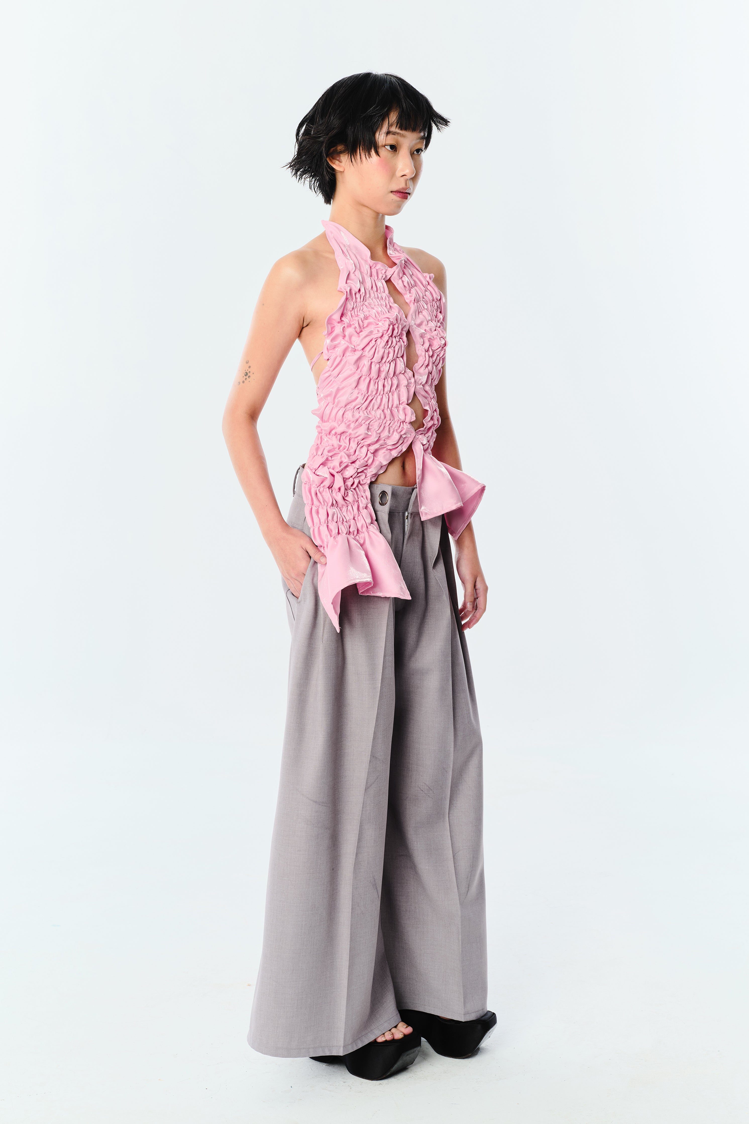 Blooming Smocked Top (Pink)